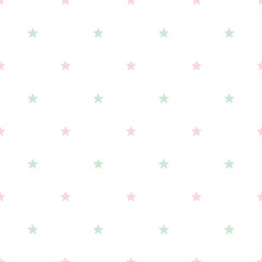 Green and Red stars pattern