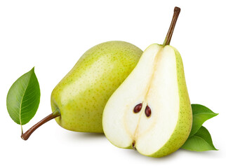 Pear isolated on white background