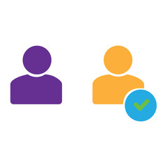 Accoun vector icon. Illustration isolated on white background for graphic and web design.