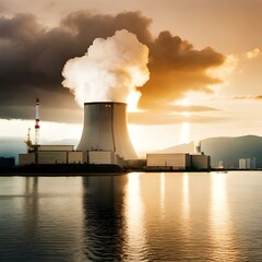 Nuclear power plants with pollution, Generative ai 
