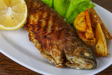 Grilled trout