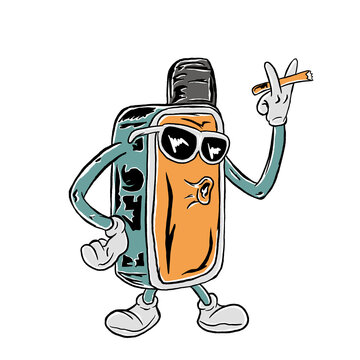 Vape Cartoon - Images et vidéos libres de droits