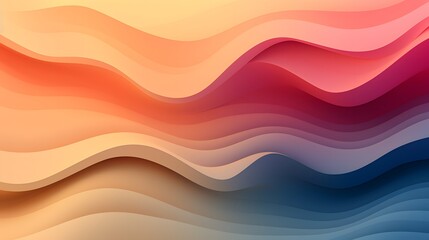 Obraz premium Abstract waves colorful background.