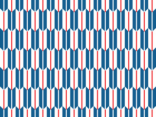 arrow straight line 2D art blue red circus vector pattern art abstract background wallpaper © zuzendesign