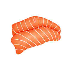 slice of salmon