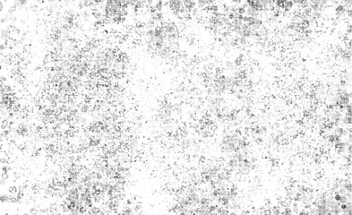 Grunge black and white pattern. Monochrome particles abstract texture. Background of cracks, scuffs, chips, stains, ink spots, lines. Dark design background surface