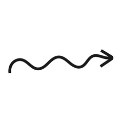 Abstract Line Arrow