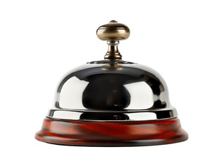 Call bell isolated on transparent or white background, png - obrazy, fototapety, plakaty
