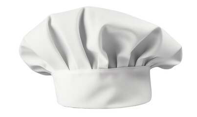 Chef hat isolated on transparent or white background, png