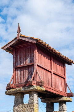 traditional granary of Galicia and northern Portugal