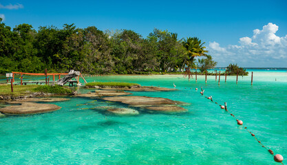 Bacalar lagoon