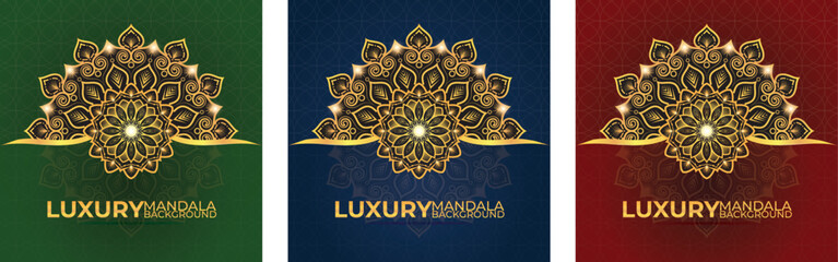 Luxury Mandala Backgroun Design Template