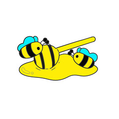 Fototapeta na wymiar Bee