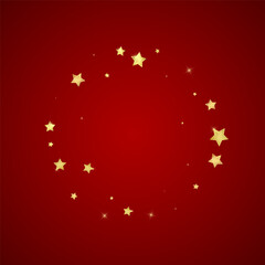 Magic stars vector overlay.  Gold stars scattered