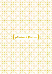 Luxury pattern with golden vibes ready to use