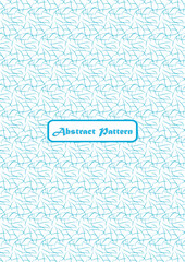 Light blue abstract pattern design for fabric print