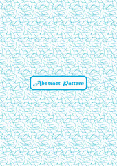 Light blue abstract pattern design for fabric print