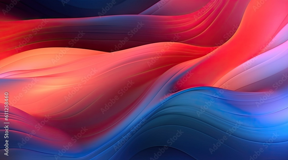 Poster multi layers color texture papercut layers in gradient banner. cover layout material design template
