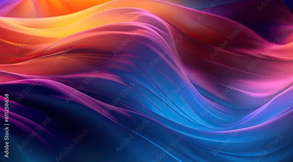 Poster multi layers color texture papercut layers in gradient banner. cover layout material design template