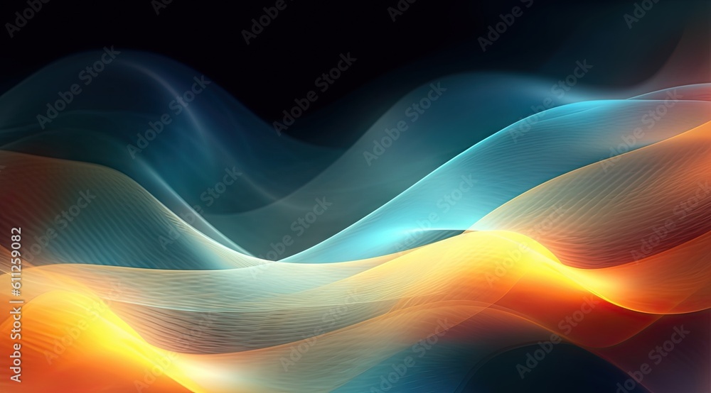 Poster multi layers color texture papercut layers in gradient banner. cover layout material design template