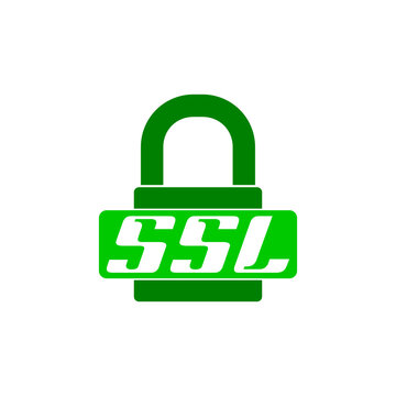 SSL icon isolated on transparent background