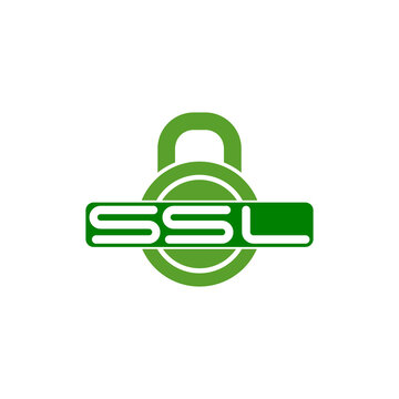 SSL icon isolated on transparent background