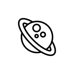 planet sign symbol vector