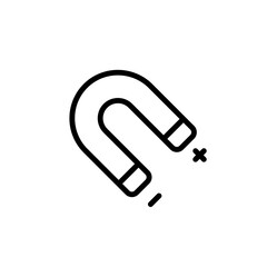 magnet sign symbol vector