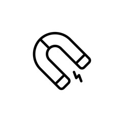 magnet sign symbol vector