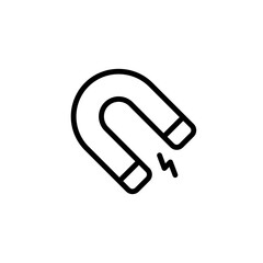 magnet sign symbol vector