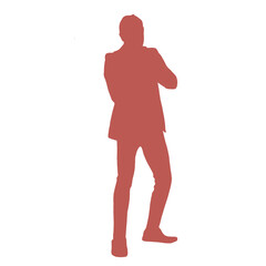 silhouette of a person