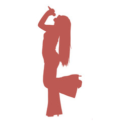 silhouette of a person