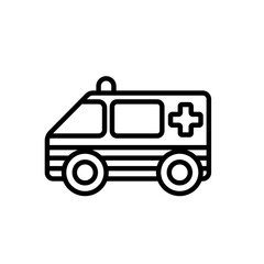 ambulance sign symbol vector