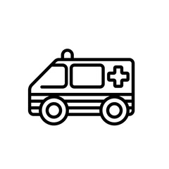 ambulance sign symbol vector