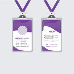 ID Card Template | Office Id card | Employee Id card for your company