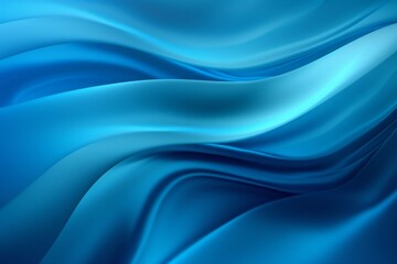 Obraz premium Dynamic waves flow background for business presentation design Generative AI