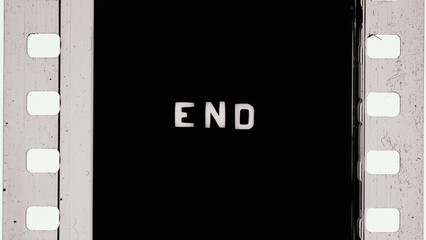The End Film Frame Artifacts