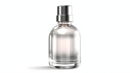 bottle of perfume isolated - obrazy, fototapety, plakaty