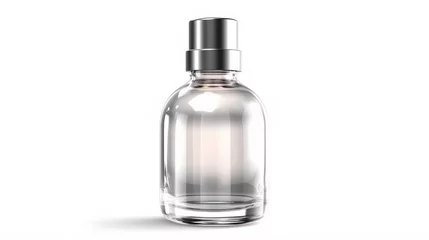 Fotobehang bottle of perfume isolated © Jirawat