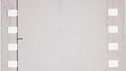 Film Mattes With Perforations, Old, Dust