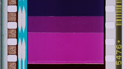 Pink Film Burns Flash Overlay