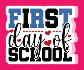100 days of school stacker svg