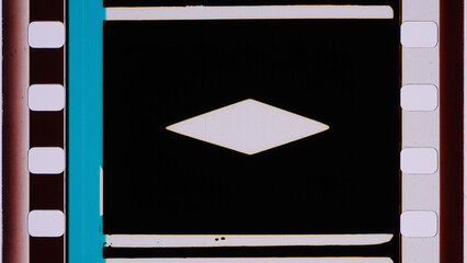 Film Frame Artifact Element Diamond