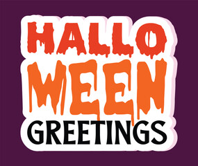 Halloween stickers svg bundle