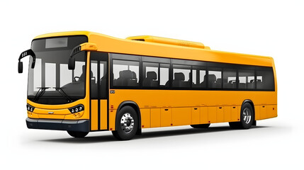 Obraz na płótnie Canvas bus isolated on white