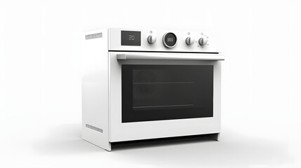 Fototapeta premium stove isolated on white