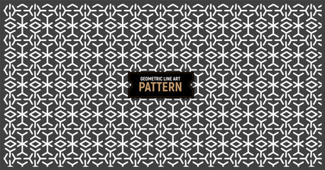 Geometric seamless pattern