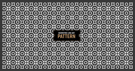 Geometric seamless pattern