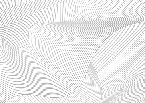 Linear composition. Layout for the design of banners, posters and posters. Template for book covers, brochures, booklets and catalogs. An idea for creative design