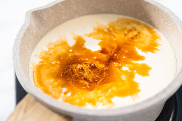 White chocolate ganache frosting